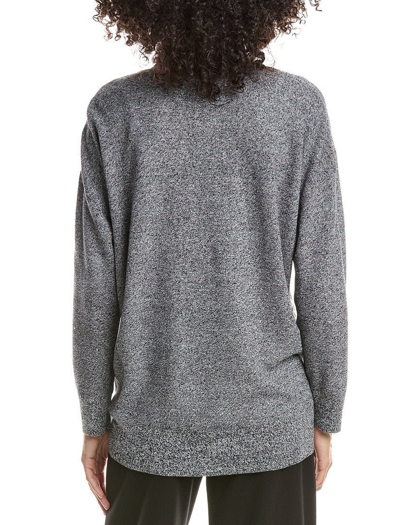 EILEEN FISHER Eileen Fisher Long Linen-Blend Cardigan