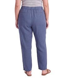 EILEEN FISHER Eileen Fisher Plus Ankle Linen & Silk-Blend Pant