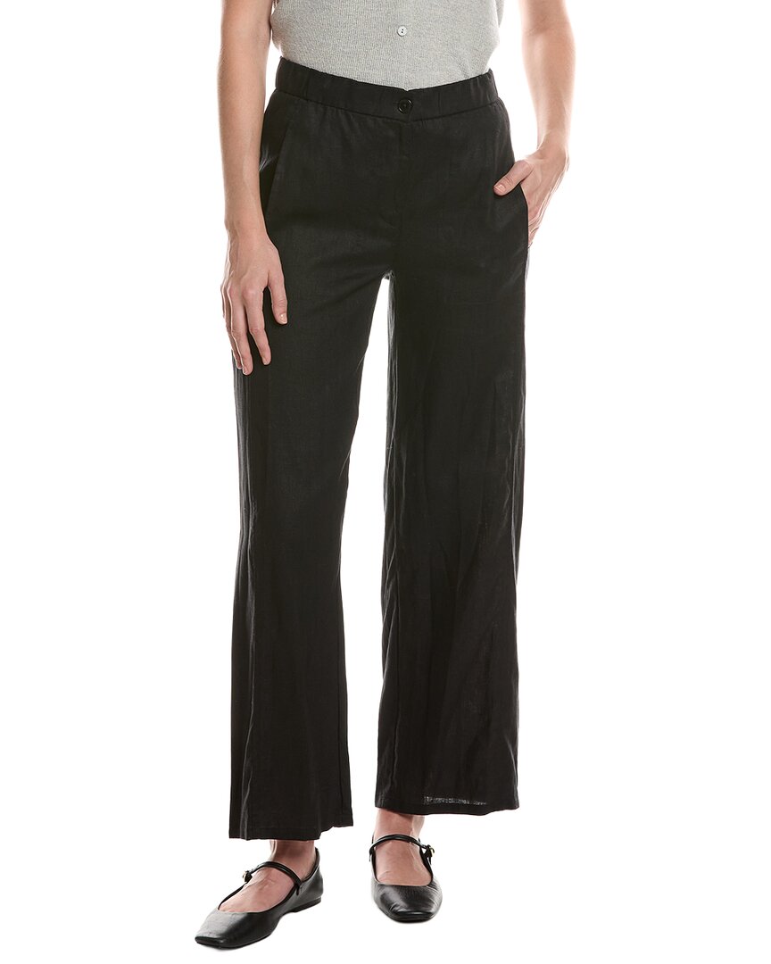 EILEEN FISHER Eileen Fisher Linen Wide Ankle Pant
