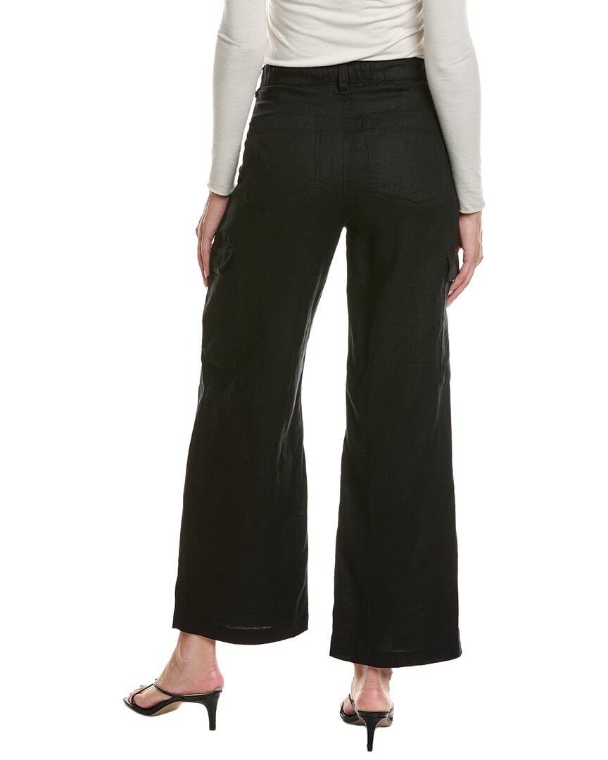 Eileen Fisher Wide Leg Linen Cargo Pant