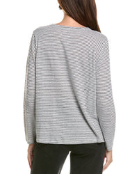 EILEEN FISHER Eileen Fisher Linen Striped Shirt