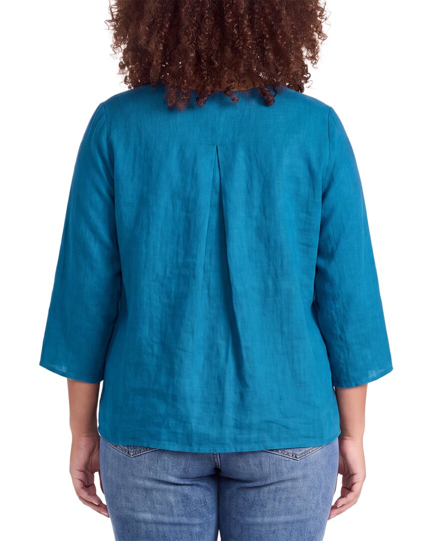 EILEEN FISHER Eileen Fisher Round Neck Linen Top