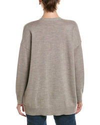 EILEEN FISHER Eileen Fisher V-Neck Wool Cardigan