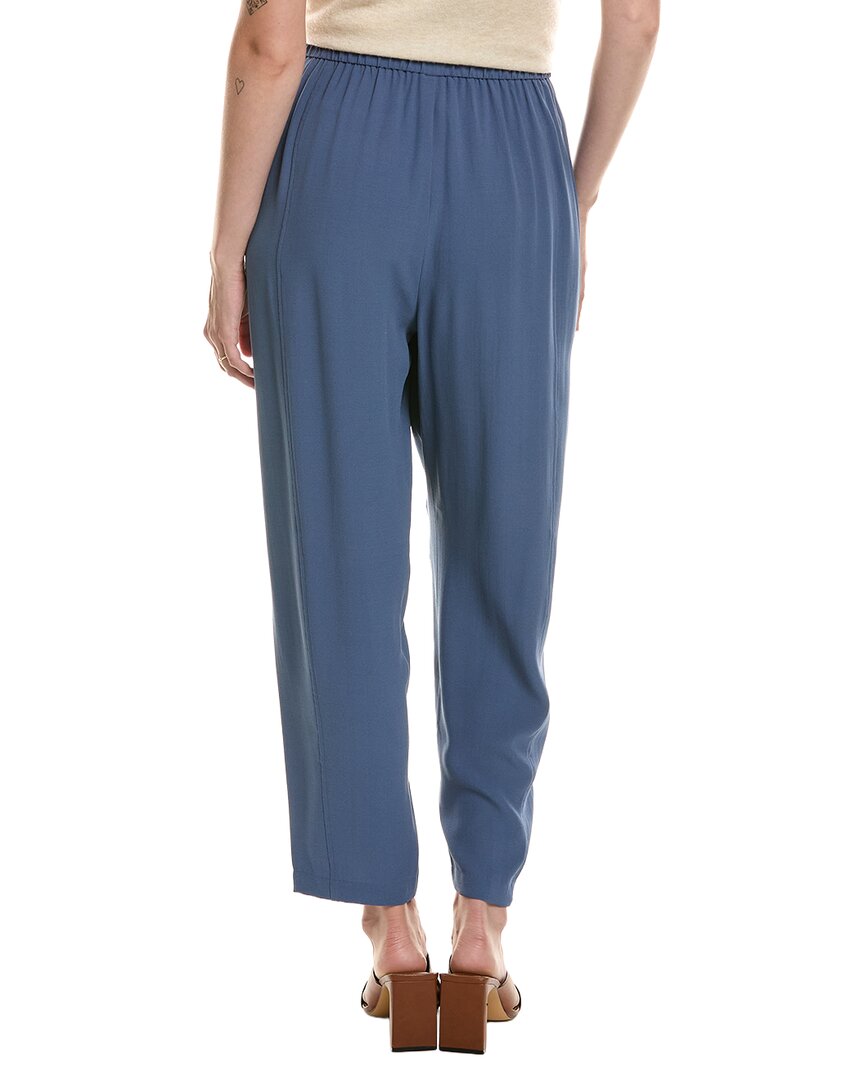 EILEEN FISHER Eileen Fisher Pleated Silk Lantern Pant