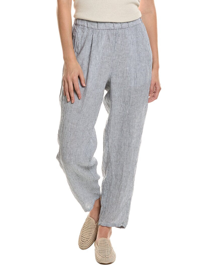 EILEEN FISHER Eileen Fisher Pleated Linen Lantern Pant