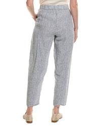 EILEEN FISHER Eileen Fisher Pleated Linen Lantern Pant