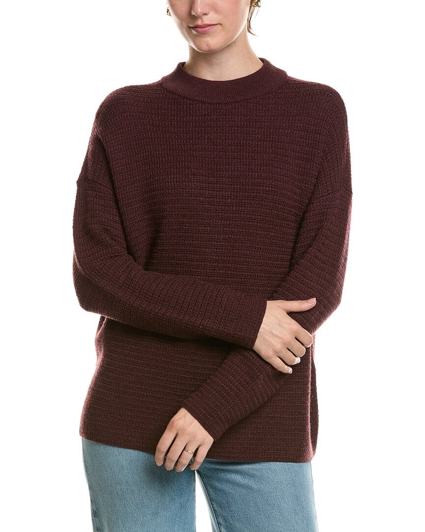 EILEEN FISHER Eileen Fisher Mock Neck Wool Sweater