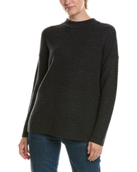 EILEEN FISHER Eileen Fisher Mock Neck Wool Sweater