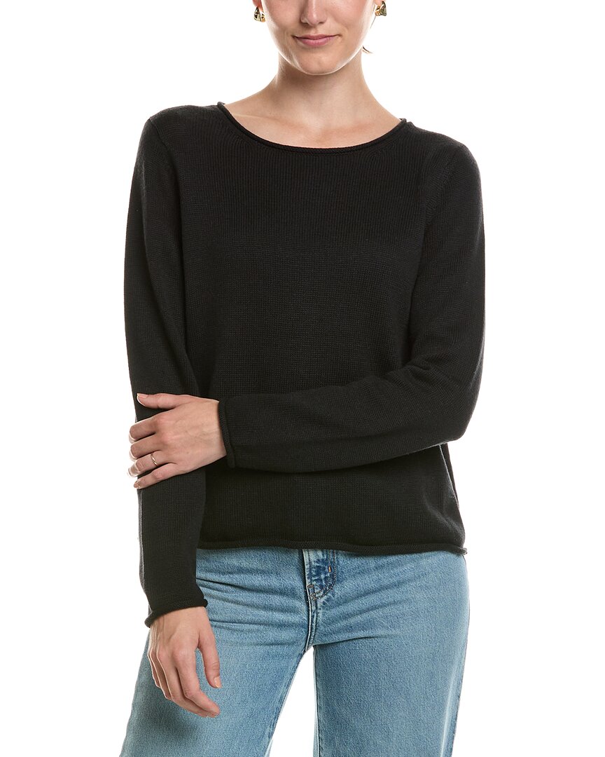 EILEEN FISHER Eileen Fisher Jewel Neck Sweater