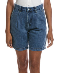 Current/Elliott Current/Elliott Pleated Denim Short