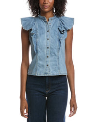 Current/Elliott Current/Elliott Mandarin Collar Vest