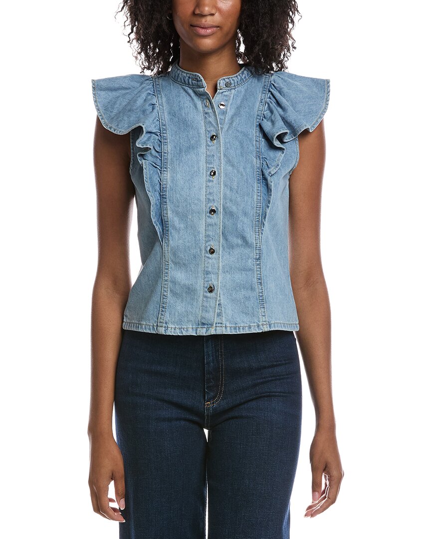 Current/Elliott Current/Elliott Mandarin Collar Vest