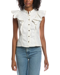 Current/Elliott Current/Elliott Mandarin Collar Vest
