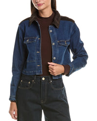 Current/Elliott Current/Elliott Cropped Denim Jacket