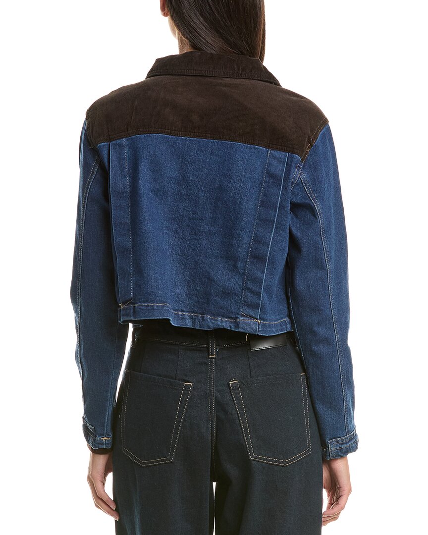 Current/Elliott Current/Elliott Cropped Denim Jacket