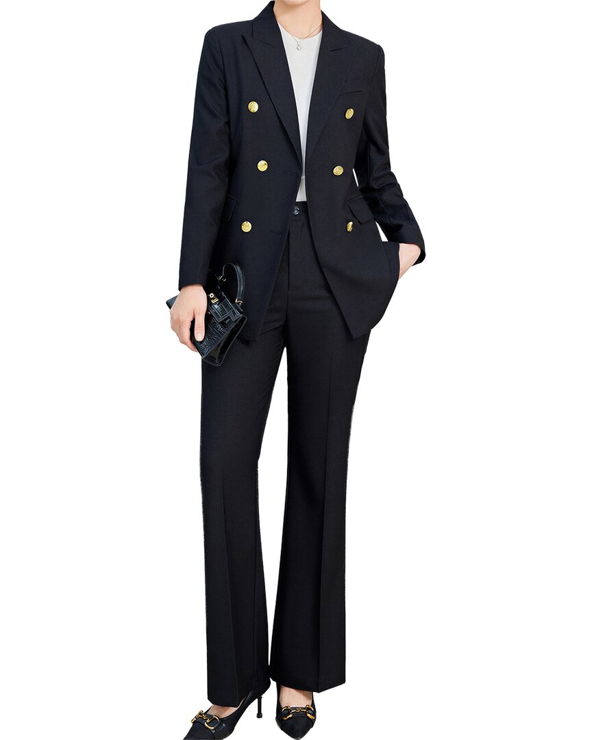 Adelin May Adelin May 2Pc Jacket & Pant Set