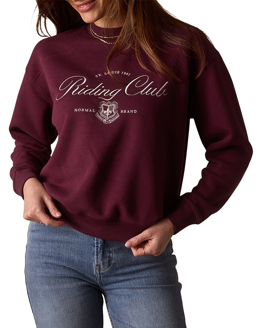 The Normal Brand The Normal Brand Normal Fleece Graphic Crewneck