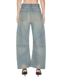 Eb Denim Freddy Cropped Barrel Jean