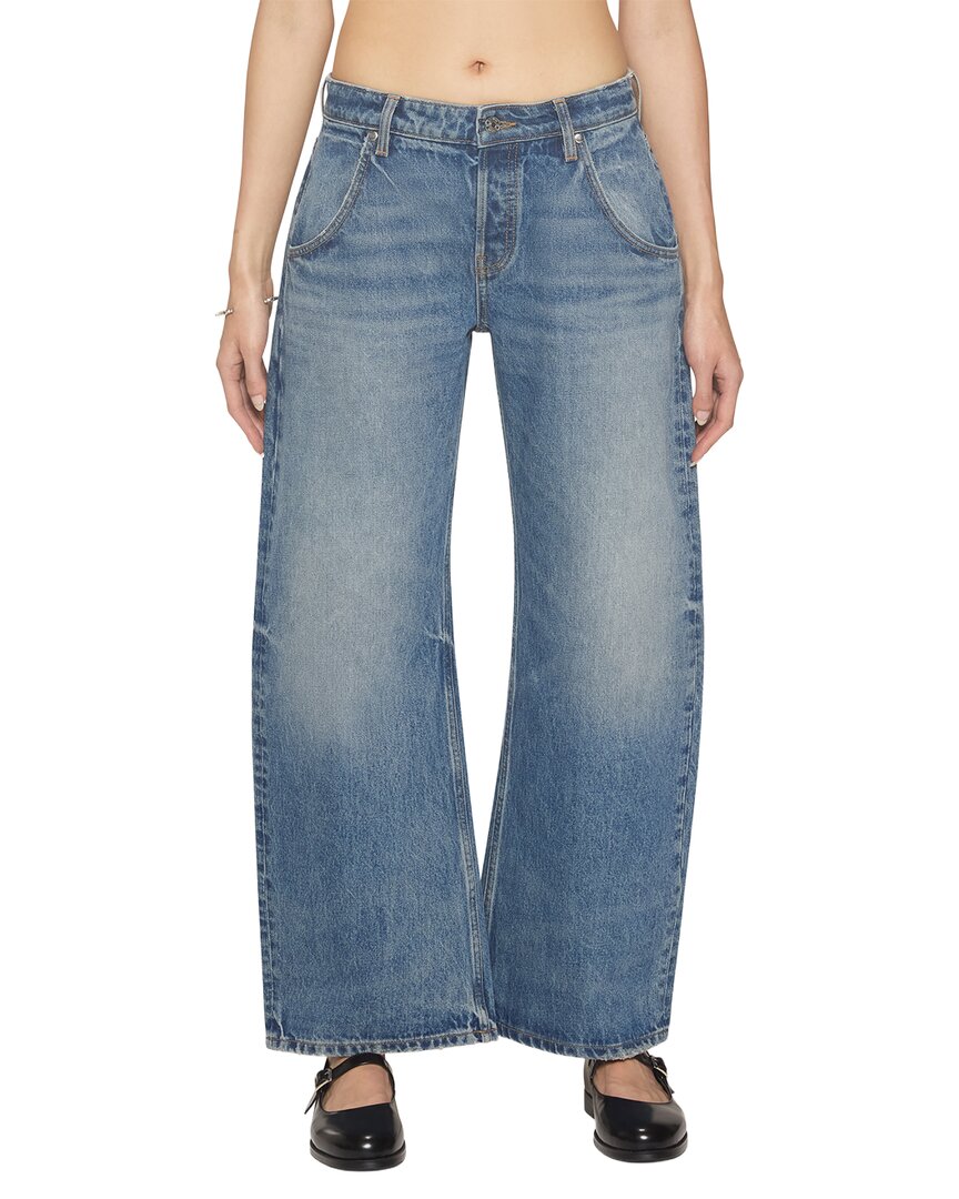 Eb Denim Enzo Cropped Mid Rise Barrel Jean