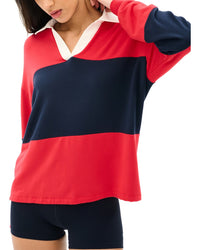 Splits59 Splits59 Katie Fleece Rugby Sweatshirt