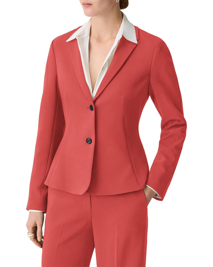 Theory Theory Admiral Crepe Shaped Blazer