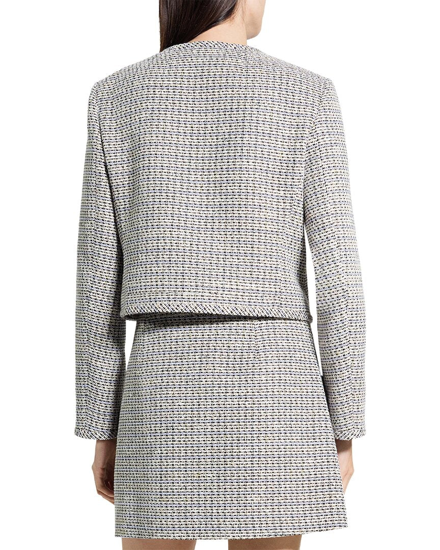 Theory Tweed Jacket – Bluefly