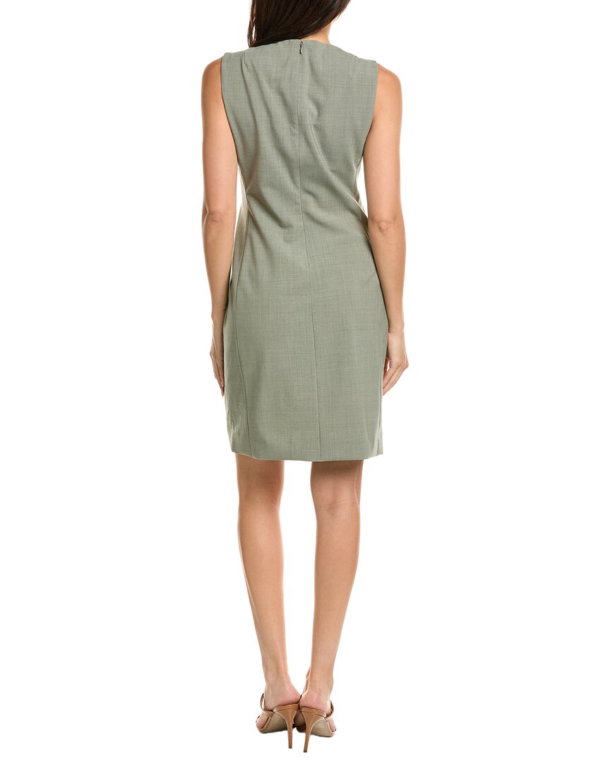 Theory Theory Fitted Wool-Blend Mini Dress