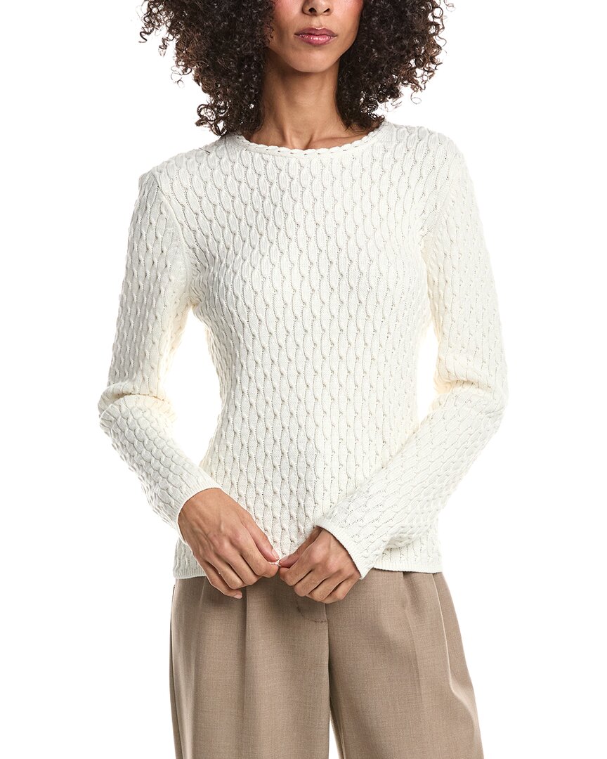 Theory Theory Rib Cable Knit Cashmere Cardigan