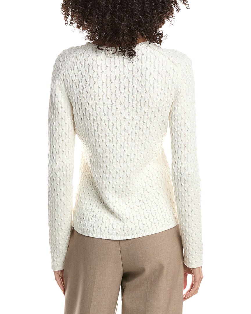 Theory Theory Rib Cable Knit Cashmere Cardigan