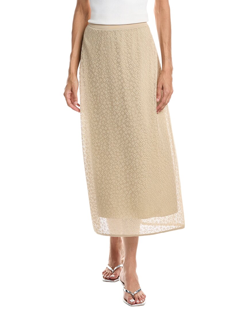 Theory Theory Floral Lace Midi Skirt