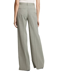 Theory Theory Fluid Flare Wool-Blend Pant