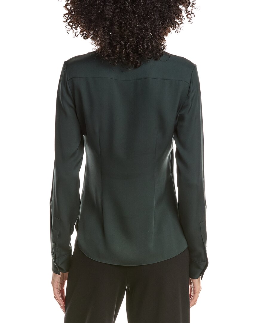 Theory Theory Classic Fitted Silk Shirt