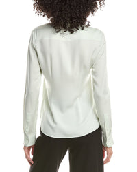 Theory Theory Classic Fitted Silk Shirt