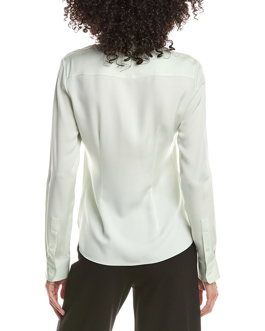 Theory Theory Classic Fitted Silk Shirt