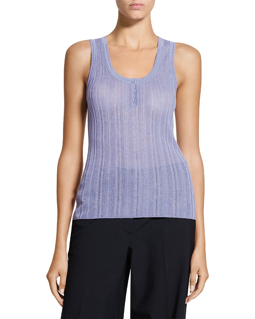 Theory Theory Pointelle Wool-Blend Sweater