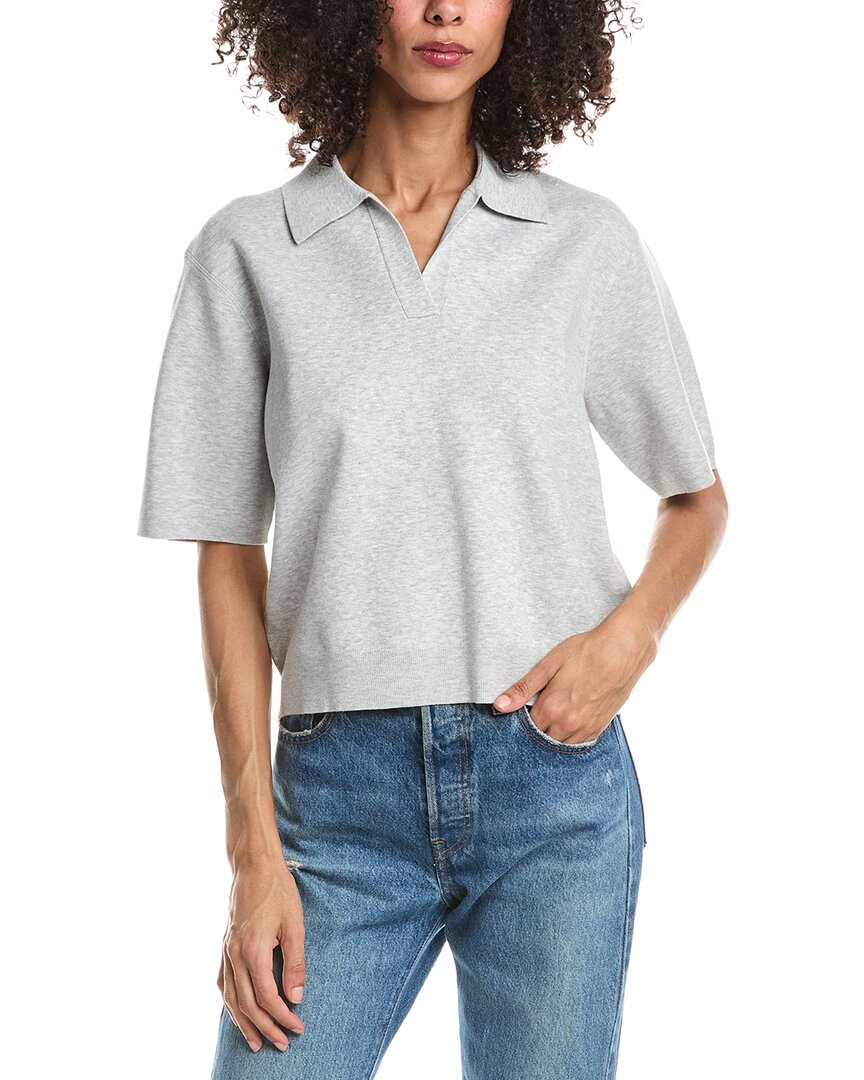 Theory Theory Oversized Polo Shirt