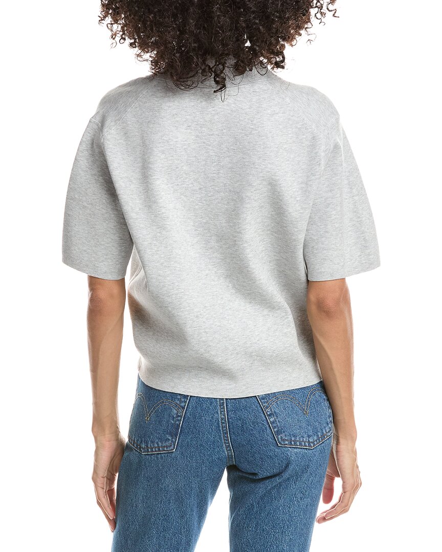 Theory Theory Oversized Polo Shirt