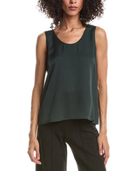 Theory Theory Sculpted Straight Shell Silk Top