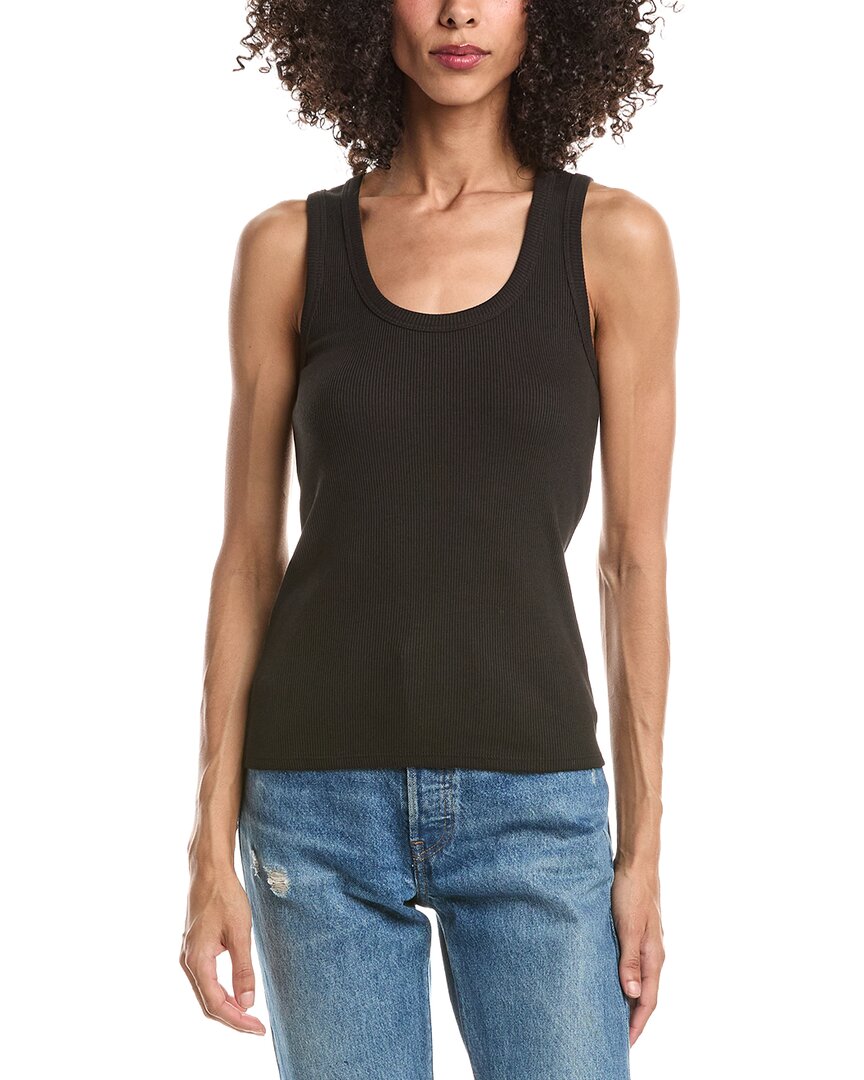 Theory Theory Scoop Neck Rib Tank Top