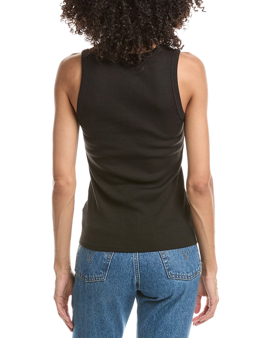 Theory Theory Scoop Neck Rib Tank Top