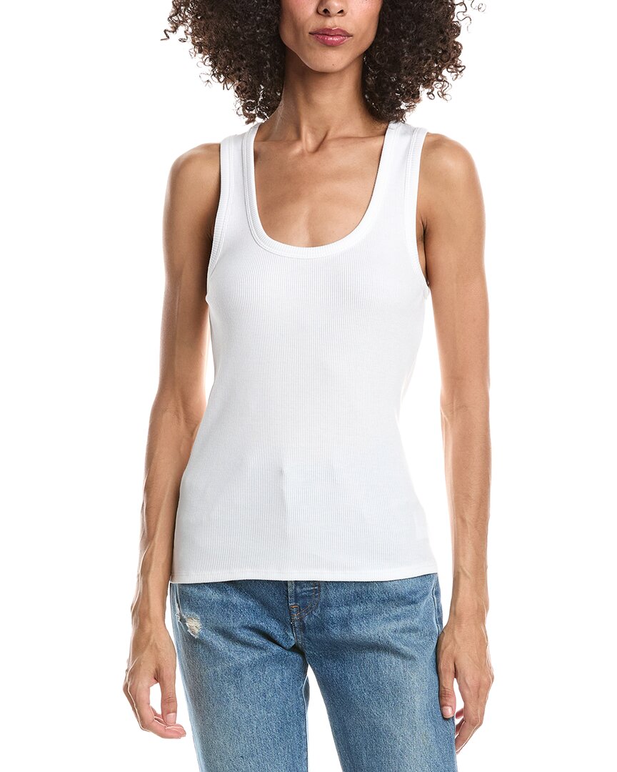 Theory Theory Scoop Neck Rib Tank Top