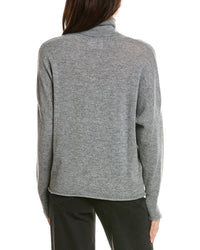 Brodie Cashmere Brodie Cashmere Textured Roll Neck Wool & Cashmere-Blend Sweater
