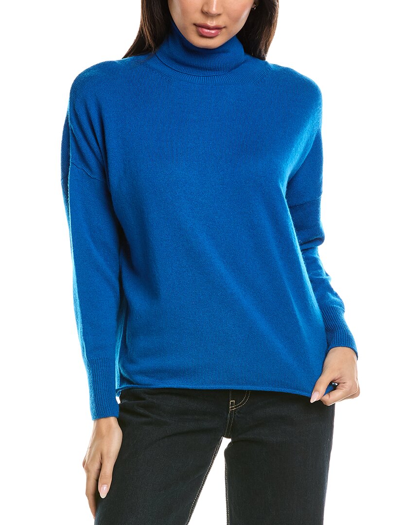 Brodie Cashmere Brodie Cashmere Textured Roll Neck Wool & Cashmere-Blend Sweater