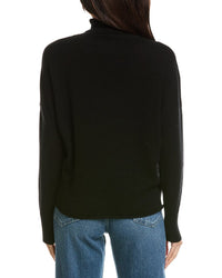 Brodie Cashmere Brodie Cashmere Textured Roll Neck Wool & Cashmere-Blend Sweater