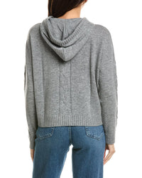 Brodie Cashmere Brodie Cashmere Lounge Cable Wool & Cashmere-Blend Hoodie