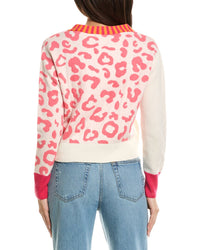 Brodie Cashmere Brodie Cashmere Mix Animal Wool & Cashmere-Blend Cardigan