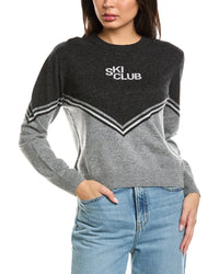 Brodie Cashmere Brodie Cashmere Ski Club Wool & Cashmere-Blend Sweater