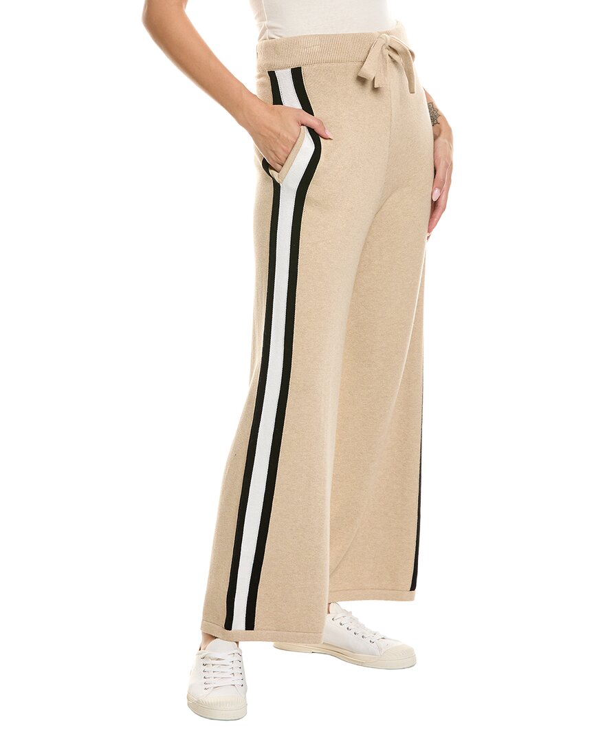 Brodie Cashmere Varsity Cashmere-Blend Jogger
