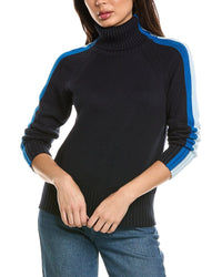 Brodie Cashmere Brodie Cashmere Varsity Roll Neck Cashmere-Blend Sweater