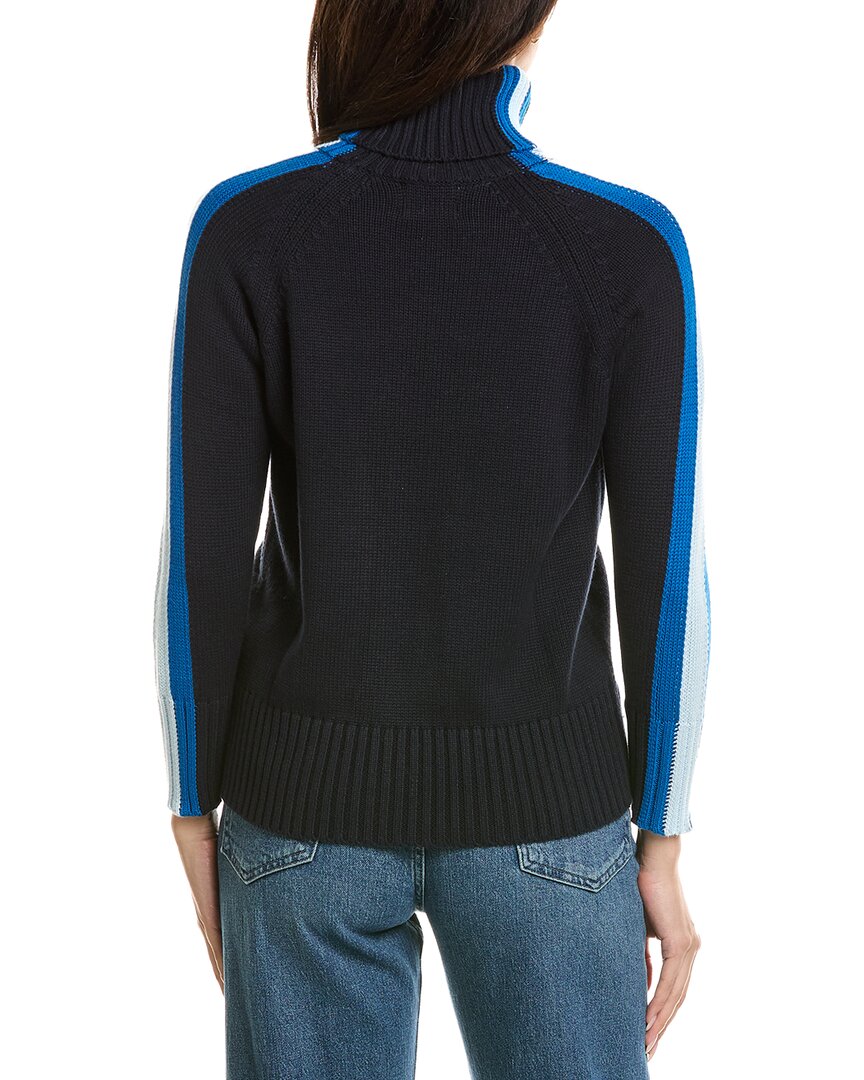 Brodie Cashmere Brodie Cashmere Varsity Roll Neck Cashmere-Blend Sweater